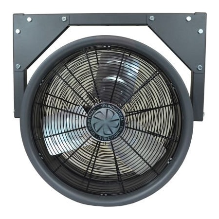 Tpi Industrial TPI 30" High Velocity Air Circulator Blower Fan W/ Yoke Mount, 9000 CFM, 1 HP, 480V, 3 Phase HV30480V3